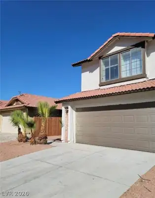 6444 Deadwood Road, Las Vegas, NV 89108 Front of Structure