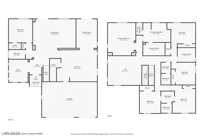1753 Gentle Brook Street, North Las Vegas, NV 89084 Floor Plan