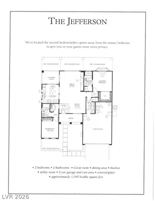 1748 Warrington Drive, Henderson, NV 89052 Floor Plan