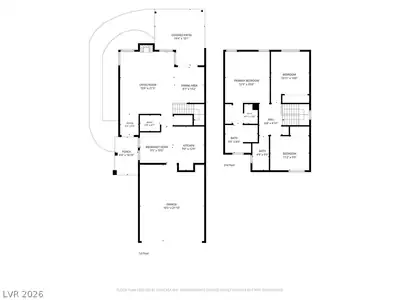 9621 Intercoastal Drive, Las Vegas, NV 89117 Floor Plan