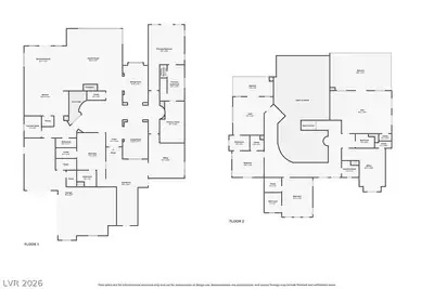5 Ayden Drive, Henderson, NV 89052 Floor Plan