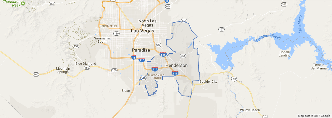 Henderson NV Map